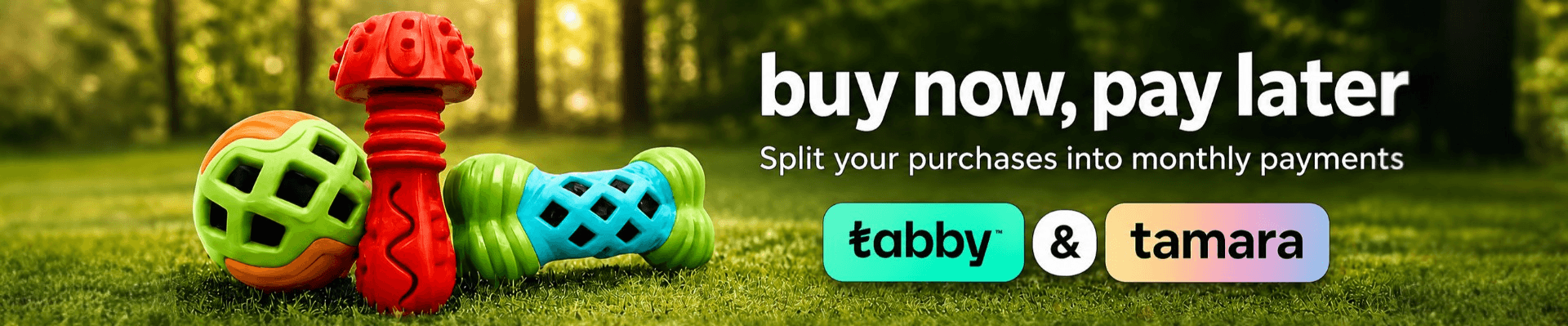 Buy now, pay later — split your purchases into monthly payments with Tabby and Tamara