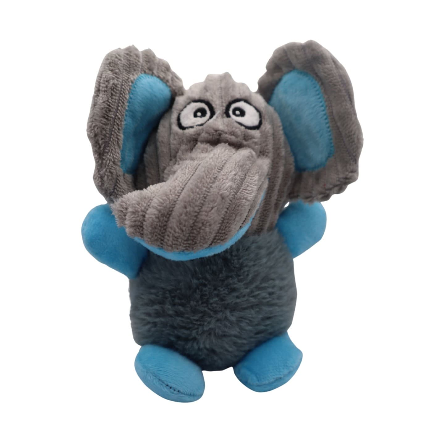 Elephant Plush Squeaky Chew Toy for Dogs(23CM) - Suitable for All Dog Breeds