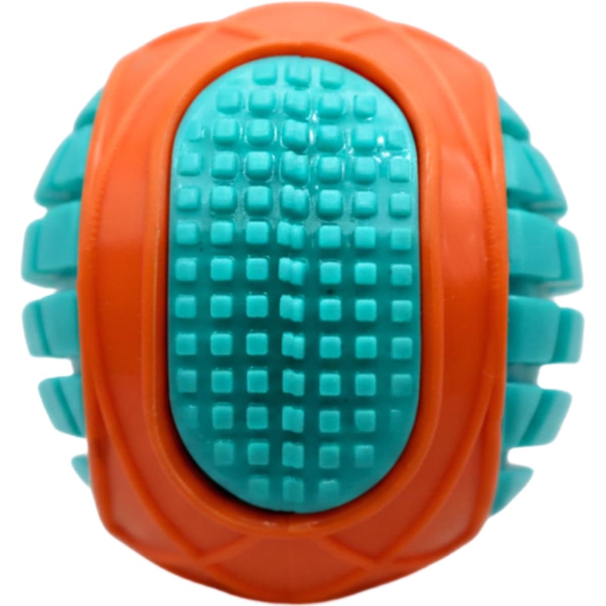 Checkered Squeaky Chew Ball Toy for Dog