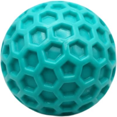 Honeycomb Squeaky Chew Ball Toy