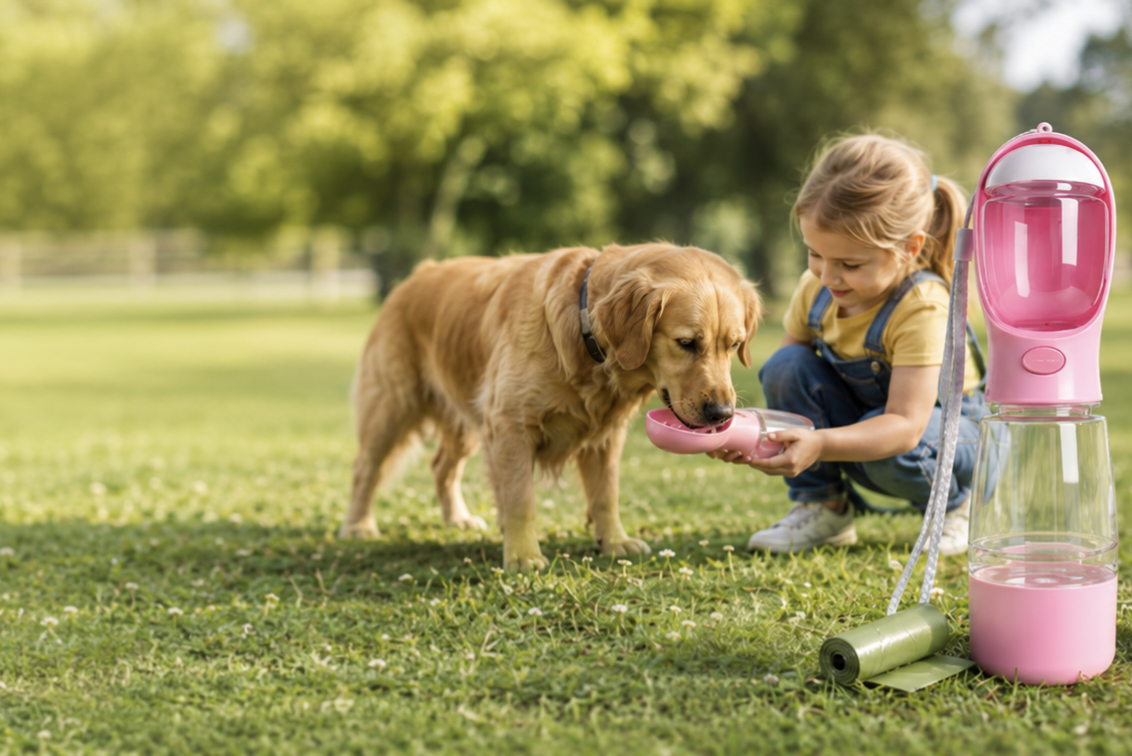 3-in-1 Dog Travel Bottle